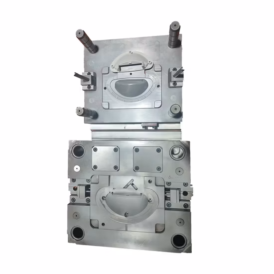PA66+GF30 Precision Connector Housing 2K Plastic Insert Molding Overmolding Dual Injection Mould Customized Plastic Injection Mold OEM
